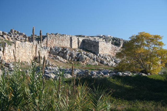 Tiryns - Located alongside the main road from Nafplio to Argos